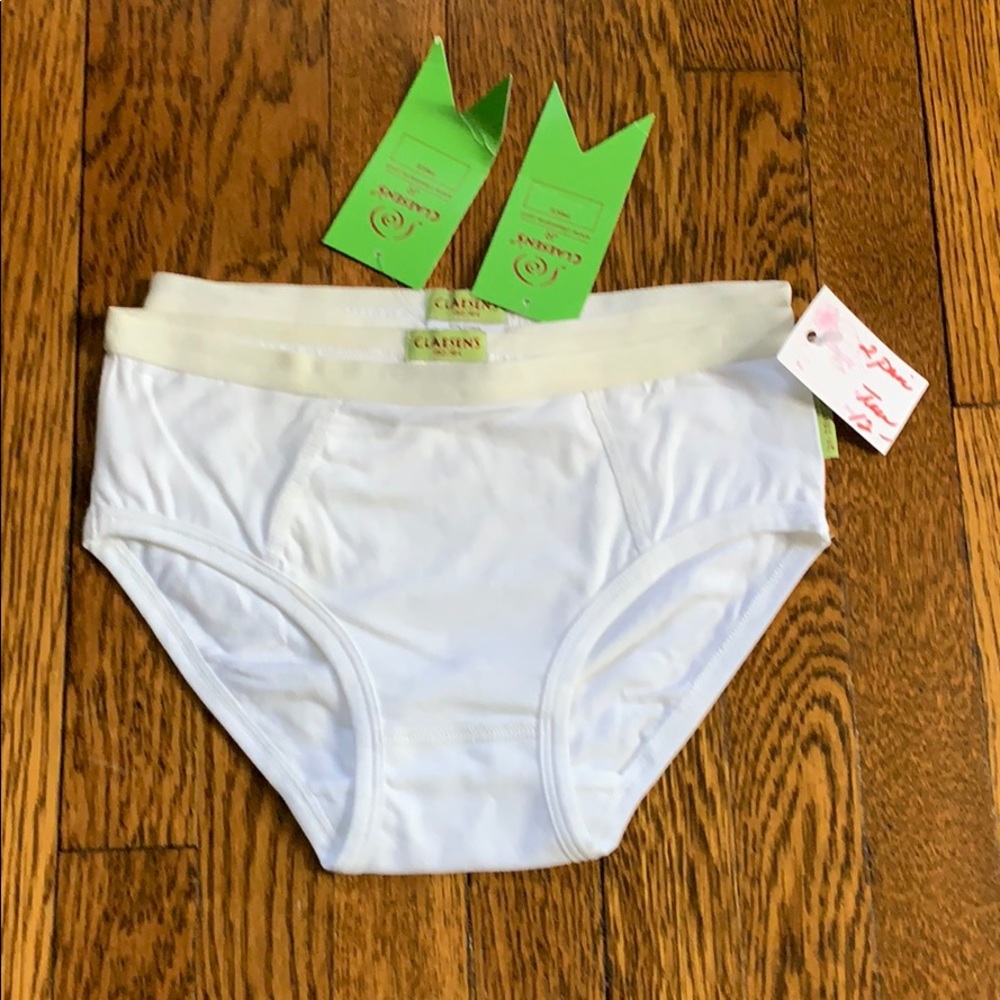 Claesen Undies Panties Briefs Underwear Girls Size 10 Claesen’s 2 Pairs NWT - Picture 2 of 9